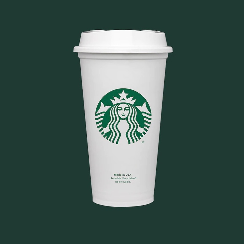 Starbucks Reusable Coffee Cup 16oz Grande